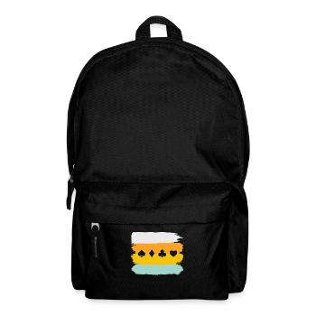Poker Rétro - Sac à dos - noir - Devant