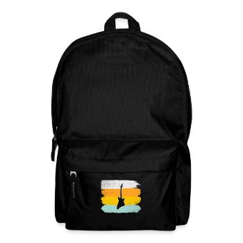 EGitarre Rétro - Sac à dos - noir - Devant