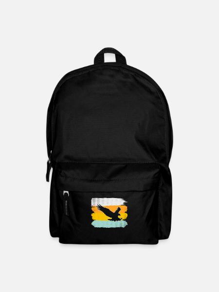 Adler Retro - Rucksack - Schwarz