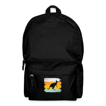 Kangourou Rétro - Sac à dos - noir - Devant
