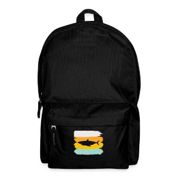 Shark Retro - Backpack - black - Front