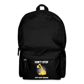 Back Bagger Constrution für Bediener - Rucksack - Schwarz - Vorne