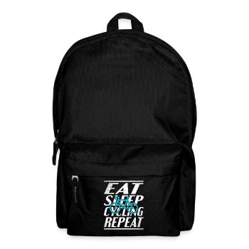 Alimentation Vélo de couchage - Sac à dos - noir - Devant