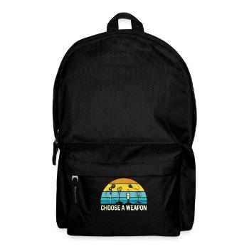 Karaoke Singer Microphone Vocalist - Rucksack - Schwarz - Vorne