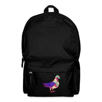 Pigeon fanciers gift men carrier pigeon pigeon - Backpack - black - Front