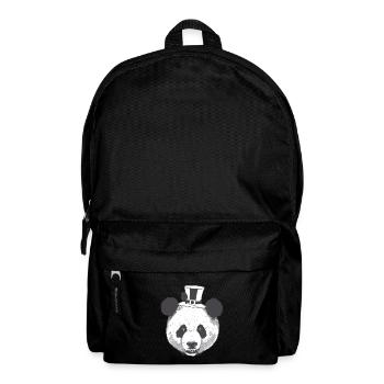 Asia New Year Panda Bear Bear Lucky Charm China - Backpack - black - Front