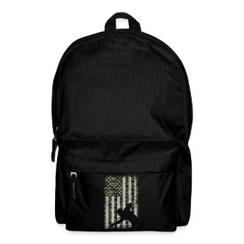 Billiards Pool Player Ball - Backpack - black - Front