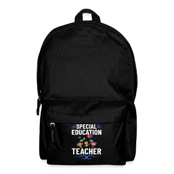 Special education Special education Promoting special needs - Backpack - black - Front