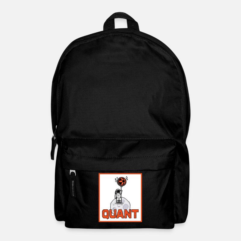 Quant Krypto Shirt Crypto Blockchain Geld Geschenk - Rucksack - Schwarz