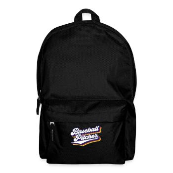 Lanceur de baseball Joueur de lanceur amateur - Sac à dos - noir - Devant
