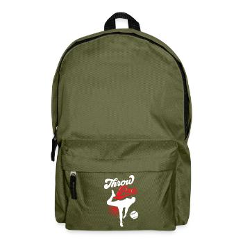 Lanceur professionnel Joueur de baseball Lanceur lanceur - Sac à dos - vert olive - Devant