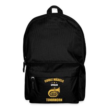 Tenorhorn Tenorhornspieler Tenorhornist - Rucksack - Schwarz - Vorne