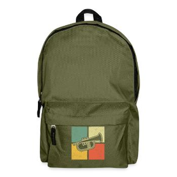 Flugelhorn Flugelhorn player Flugelhorn player - Backpack - olive green - Front