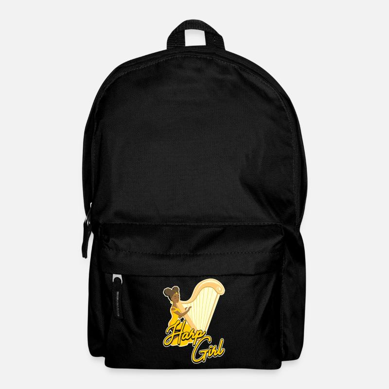 Harp Girl Harfe - Rucksack - Schwarz
