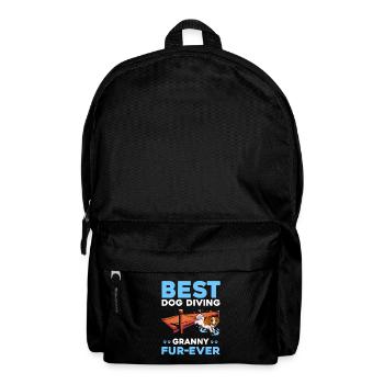 Dock Diving Design for Dog Jumping and Dock Dog - Backpack - black - Front