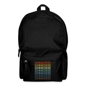 Schwarzheide Stadt Retro Vintage - Backpack - black - Front