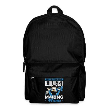 Future Marine Biologist Making Waves Meeresbiologe - Backpack - black - Front