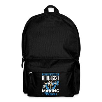 Future Marine Biologist Making Waves Meeresbiologe - Backpack - black - Front