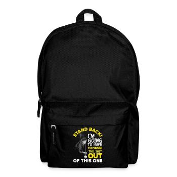 Billard Hobby Sport Sportler - Rucksack - Schwarz - Vorne