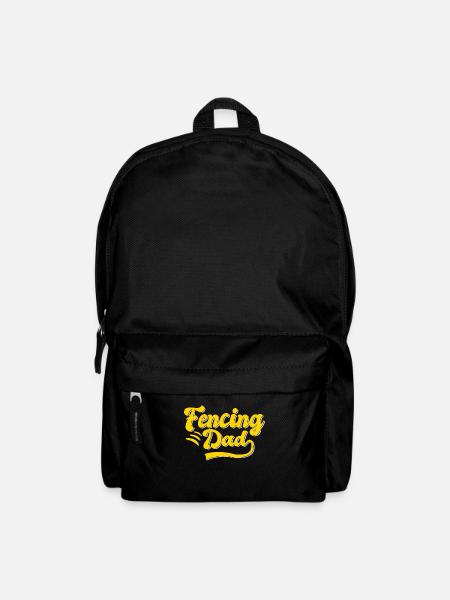 Fechten Papa Geschenk - Rucksack - Schwarz