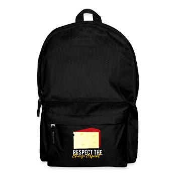 Gouda lovers for smoked Gouda - Backpack - black - Front