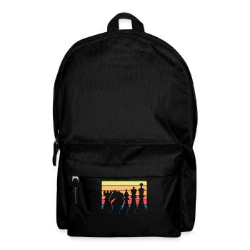 Schach - Rucksack - Schwarz - Vorne