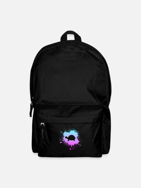 Schildkröte - Rucksack - Schwarz