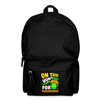 In search of mushrooms Mushrooms Mushroom pickers - Backpack - black - Front