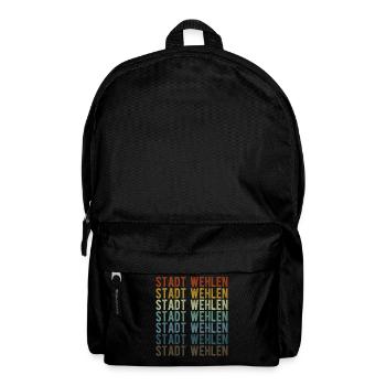 City of Wehlen City Retro Vintage - Backpack - black - Front