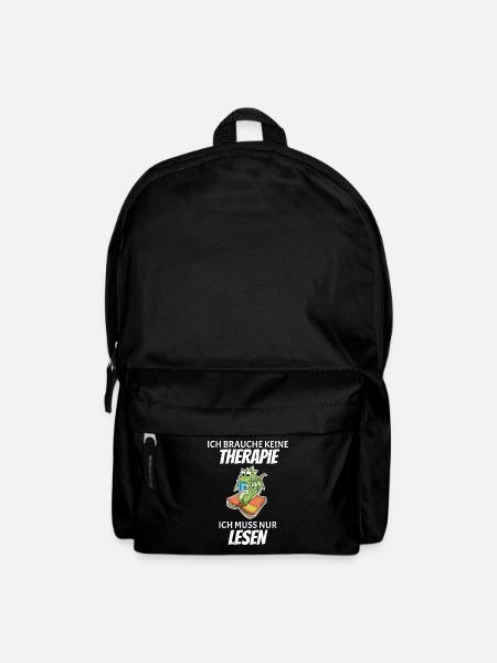 Bücher Drache Drachen - Rucksack - Schwarz