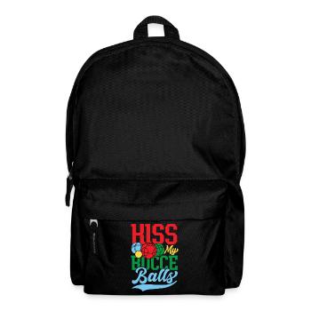 Petanque Petanque Boccia Bocce Boule für einen - Rucksack - Schwarz - Vorne