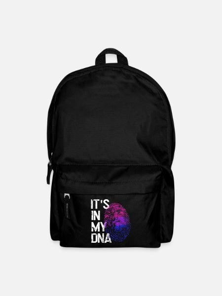 LGBTQ-Liebe in meiner DNA - Rucksack - Schwarz
