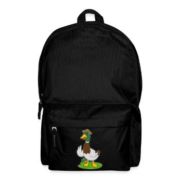 Chapeau de canard - Sac à dos - noir - Devant
