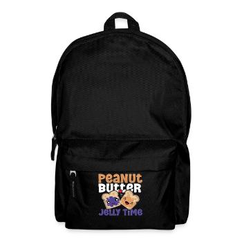 Peanut Butter Jelly Time PB & J Best Friends - Rucksack - Schwarz - Vorne