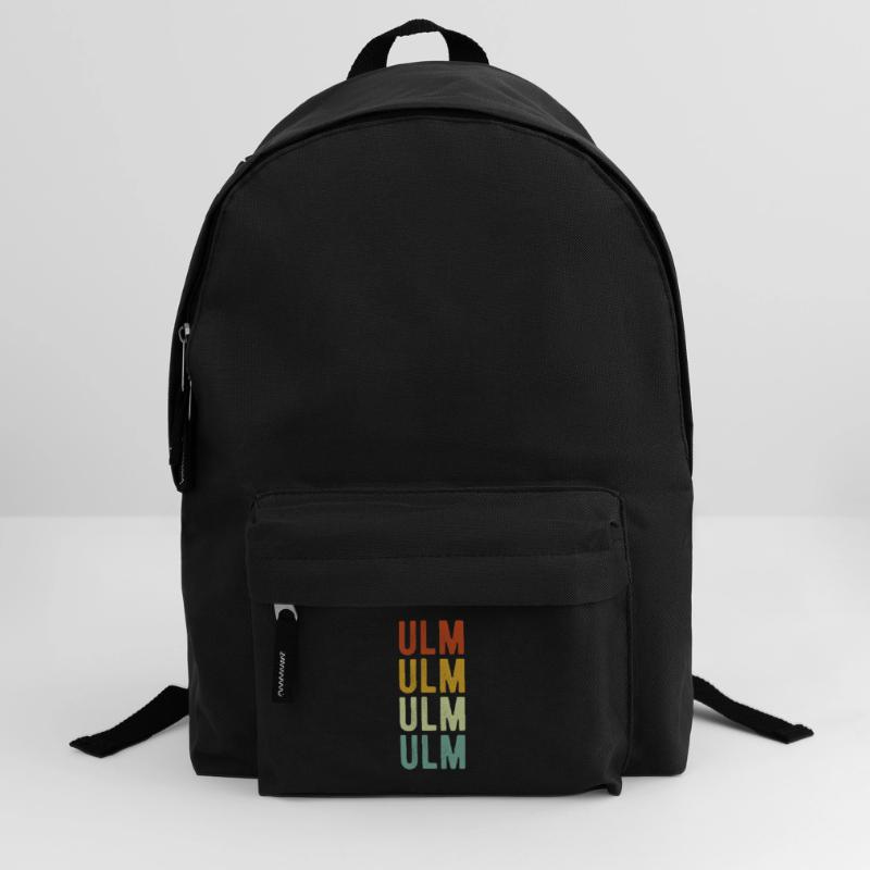 Ulm City Retro Vintage Backpack