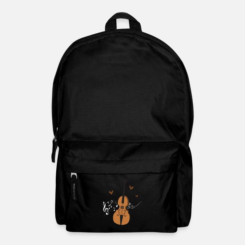 Cello -Musikinstrument - Rucksack - Schwarz