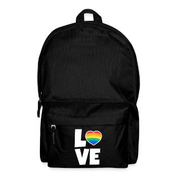 Valentine's day, Valentine's day, Valentine's day, - Backpack - black - Front