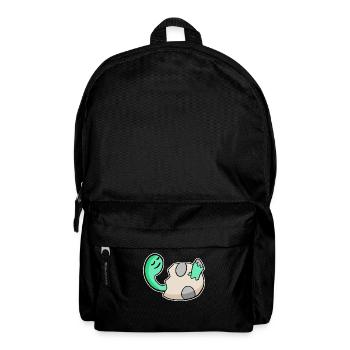 Dino Baby Motif - Backpack - black - Front