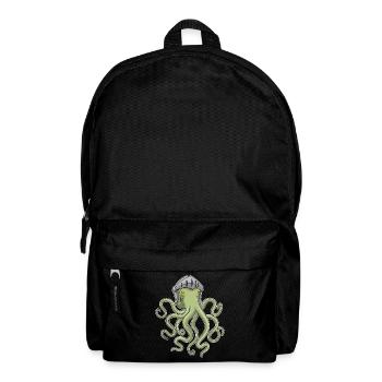 Krake Krieger Helm - Rucksack - Schwarz - Vorne