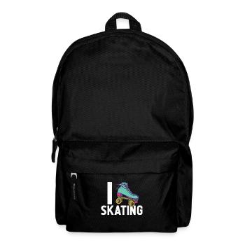Patins - Sac à dos - noir - Devant