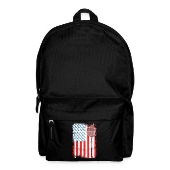 4. Juli Badminton - Rucksack - Schwarz - Vorne