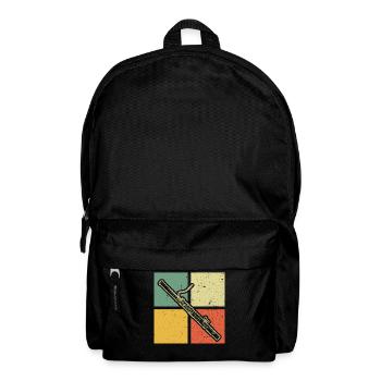 Bassoon Bassoon Bassoon Player Bassoonist - Backpack - black - Front