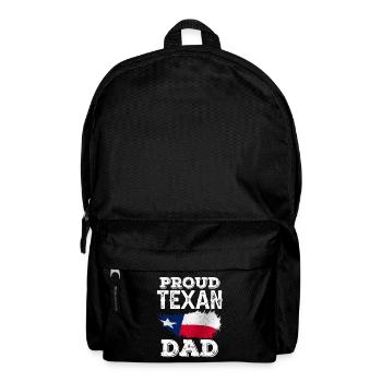 Proud Texas Father Texan Pride Texas - Backpack - black - Front