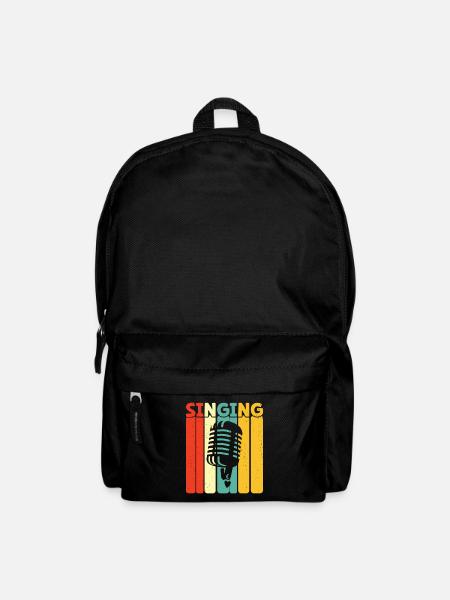 Singen - Rucksack - Schwarz