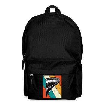 Panflute Panflute player Panflutist - Backpack - black - Front