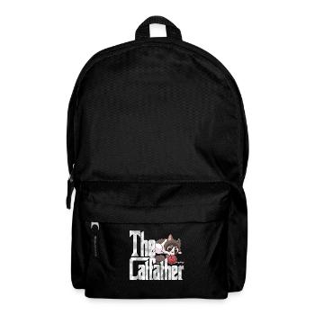 Cat Dad The Catfather Crazy Cat Father Kitty Daddy - Sac à dos - noir - Devant