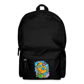 6 Jahre Fische - Rucksack - Schwarz - Vorne