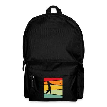 Golf Retro - Rucksack - Schwarz - Vorne