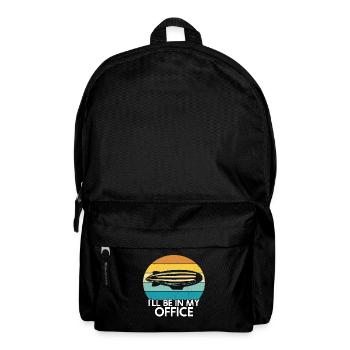 Zeppelin - Rucksack - Schwarz - Vorne