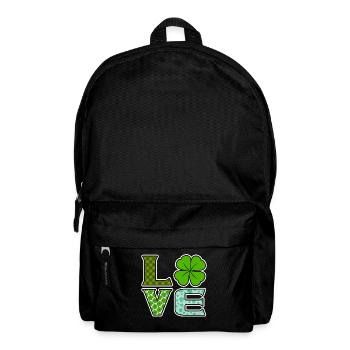 Love Clover Lucky St. Patrick’s Day Vibes - Sac à dos - noir - Devant
